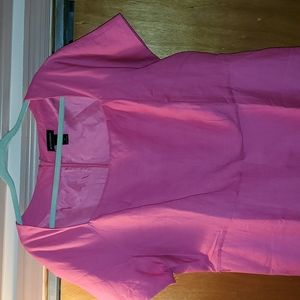 Ashley Stewart size 20  Pink linen dress
